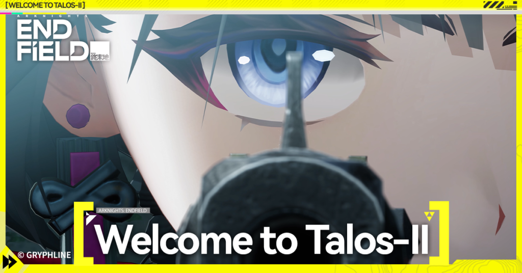 Arknights Endfield real-time combat scene in 3D battlefield environment