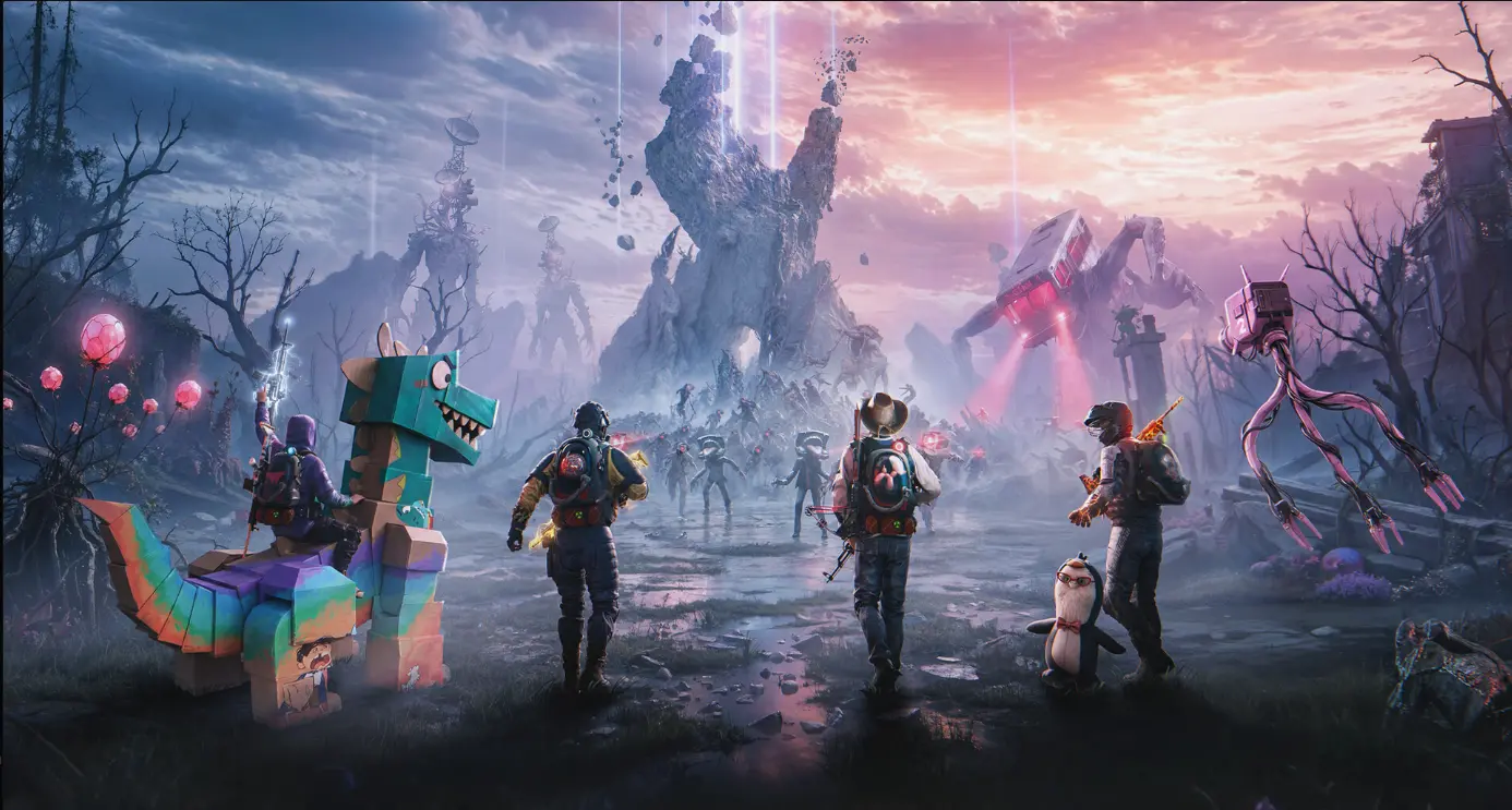 Once Human gameplay open world exploration
